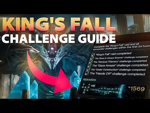 Destiny 2 Kings Fall All Challenges Guide + Full Oryx Clear ft. Team Drain