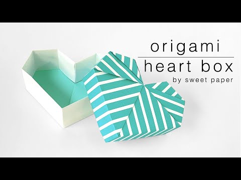 Origami Heart Box💙
