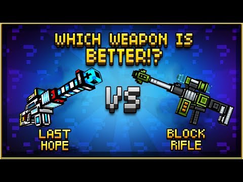 Last Hope VS Block Rifle - Pixel Gun 3D