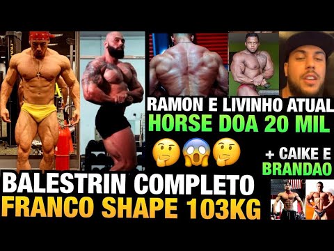 FRANCO E BALESTRIN SHAPES ATUAIS - HORSE DOA 20 MIL - A DORSAL DE RAMON + CAIKE, BRANDÃO E MAIS