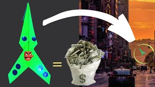 I made $342 by making a wonderful paper airplane that flies 400 feet.