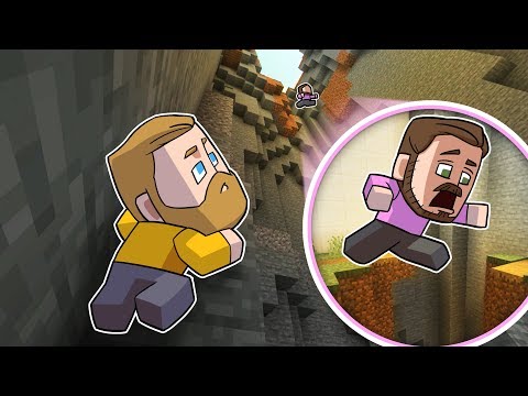 Don't Fall Down The GIANT Mountain Challenge! | Minecraft Video