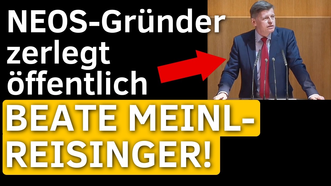 Die Wahrheit über die NEOS kommt ENDLICH ans Tageslicht!