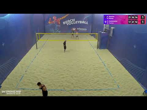22:45 A.Bakotin / D.Kliuiev  - O.Haidarenko / O.Yurtov|Winners Beach Volleyball