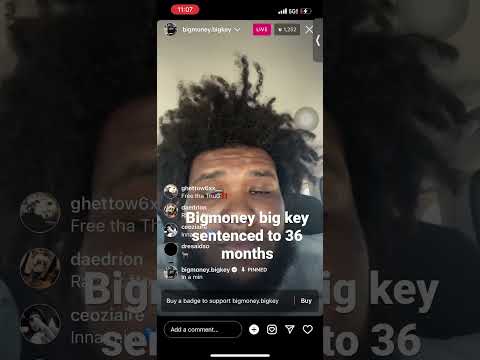 Big Key last live before he does 36 months in federal prison 😱 #cashgang #fwc #24 #8624