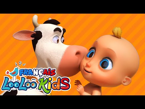 Lola la vache - Chansons à gestes pour bébé - Comptines Bébé - LooLoo Kids Français