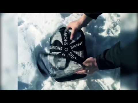 comment monter des chaussettes a neige
