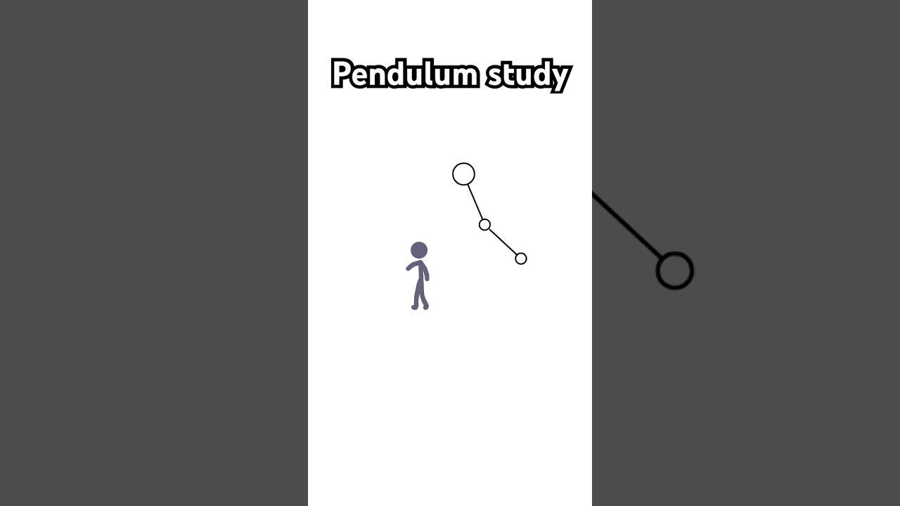 Pendulum animation #animation #stickman #stickfigure