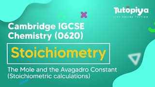 The Mole and the Avagadro Constant (Stoichiometric calculations)