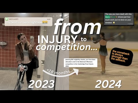 my first skating competition after a career ending injury... (18 months rehab)