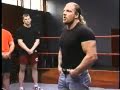 Triple H lectures Tough Enough cast.