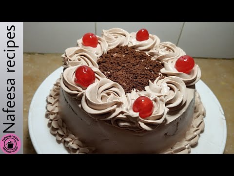 Chocolate Cake recipe.very simple and easy without oven Cake recipe by nafeesarecipes.