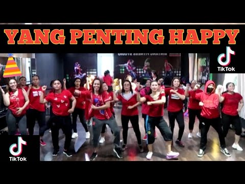 YANG PENTING HAPPY, KALAU CINTA SUDAH MEMBARA ,REMIX TIK TOK/Zumba Dangdut at Bintang Fitness Studio