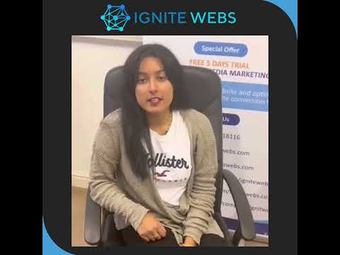Ignitewebs video.