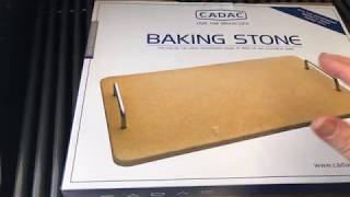 Baking - Pizza Stone and Rotisserie accessories for a Cadac Entertainer BBQ