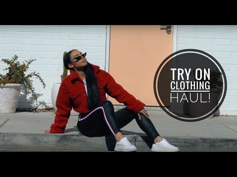 TRYING ON THE CLOTHING I GOT FROM WHITE FOX BOUTIQUE!