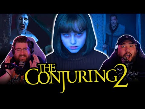 The Conjuring 2 (2016) FIRST TIME WATCH | Reacting through our fingers!!!
