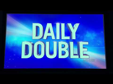 Double Jeopardy, Brandon Deutsch Day 4 - $5,000 WAGER on 3rd Daily Double (4/8/21)