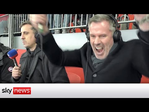 A bad day at Anfield for Sky Sports commentator Gary Neville