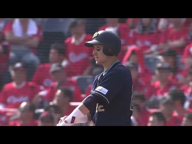 【4回表】バファローズ・伊藤 松葉を援護するタイムリー!! 2016/5/7 M-Bs