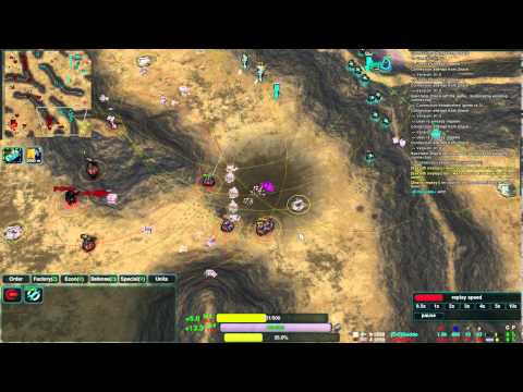 Zero-K: Godde vs Drone on Badlands