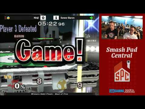 SPC 152 Winners Semis - Sewer Baron (Yoshi) vs Ninji (Sheik/Fox)