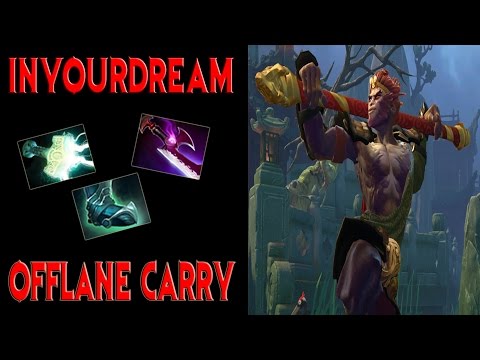 inYourdreaM [MonkeyKing] 9100 Offlane Carry Dota 2 7.05