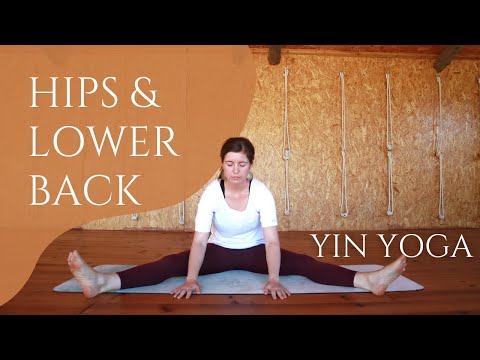 Yin Yoga 10-min Hips & Lower Back | Deep Stretch Yin Yoga Class For Hips & Yin Yoga for Lower Back