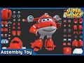 SuperWings Assemble Super Charged Jett Assembly Toy Super Wings Toys