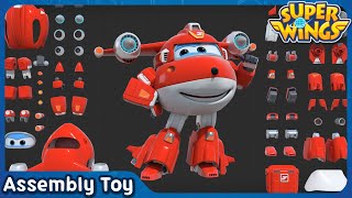 Download lagu Super charged Jett Assembly toy Super wings toys... mp3