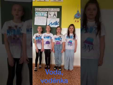 Medúzy 4.A ZŠ Paskovská - píseň Voda voděnka