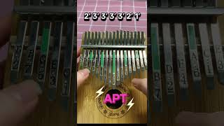 Download lagu 【Easy Kalimba Tabs】 Super easy APT kalimba tutorial: GAME START! mp3