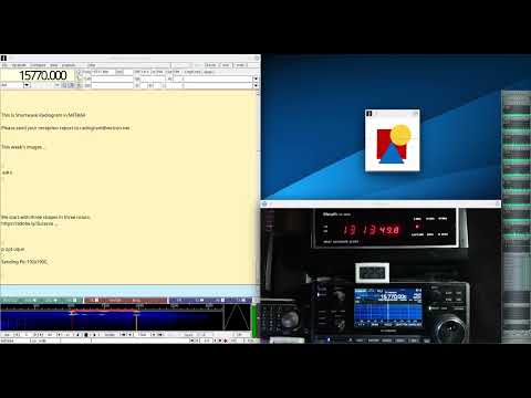 Shortwave Radiogram #241 Jan 28 2022 on 15770Khz Shortwave Radio R8600