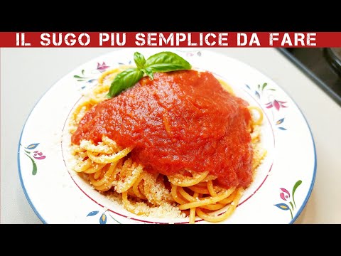 La Mia SALSA di Pomodoro cosรฌ Semplice da Fare che non Crederai Quanto sia Buona