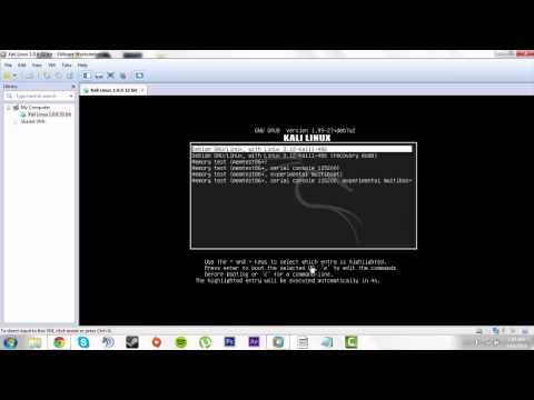 comment installer kali linux sur vmware