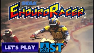 LET'S PLAY: ENDURO RACER (ATARI ST - With Commentary)