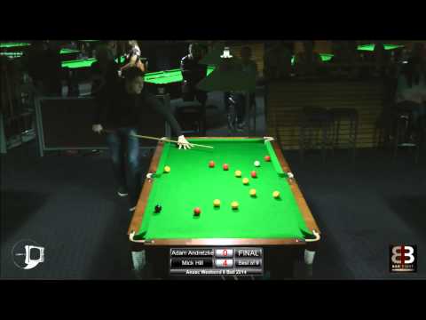 Anzac Weekend 8 Ball 2014 Grand Final Mick Hill v Adam Andretzke