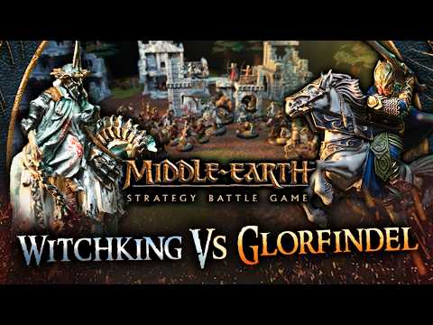 Battle of Fornost! ~ MESBG Battle Report ~ Host of the Witch King Vs Battle of Fornost