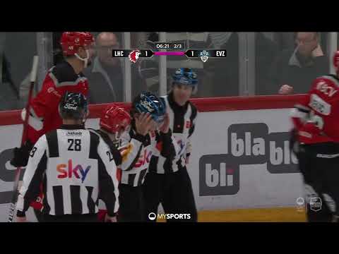 Game Highlights: Lausanne HC vs EVZ 4:1