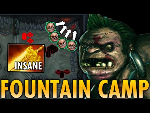 INSANE FOUNTAIN CAMP!! NEW NO MERCY PUDGE RADIANCE BUILD | GENIUS PUDGE