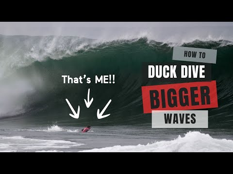 Duck Dive Bigger Waves Explained