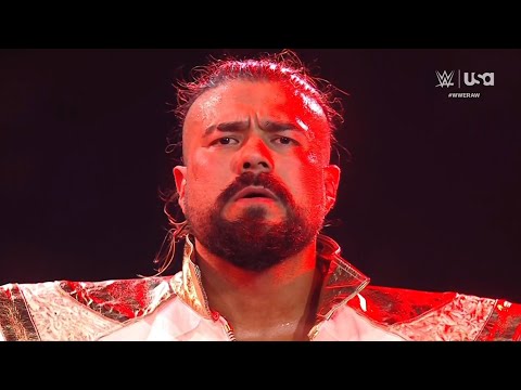 Andrade Entrance - WWE Monday Night Raw, March 25, 2024
