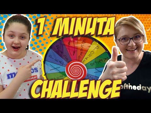 1 MINUTA CHALLENGE 😁 KTO ZDĄŻYŁ I WYGRAŁ ❓ MISIA I JA