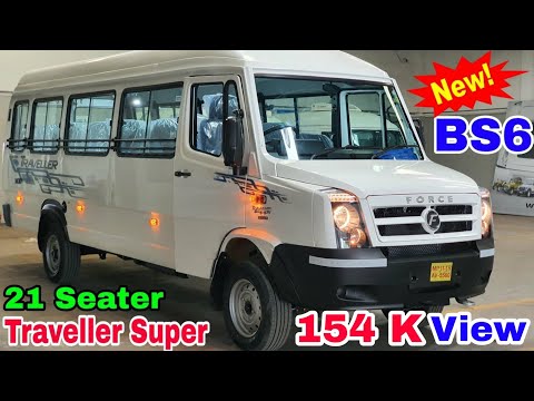 2020 Force Traveller Super 20+D BS6 Model🔥🔥🔥Price Mileage Features Specification Hindi Review.