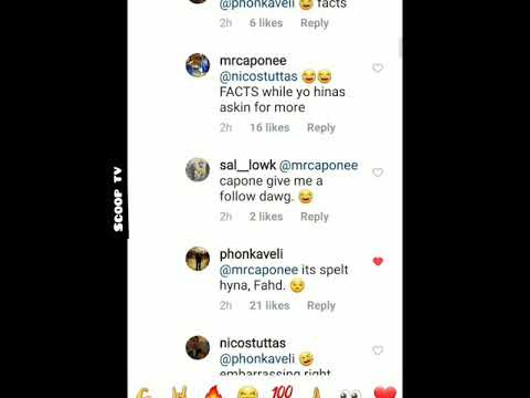 MR. CAPONEE GOING AT IT WITH PHONKAVELI IN THE COMMENTS