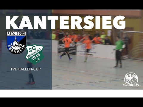 Hüttenfeld dreht spektakuläres Spiel | FSV 1923 Abenheim - SG Hüttenfeld 1946 (TVL Hallen-Cup)