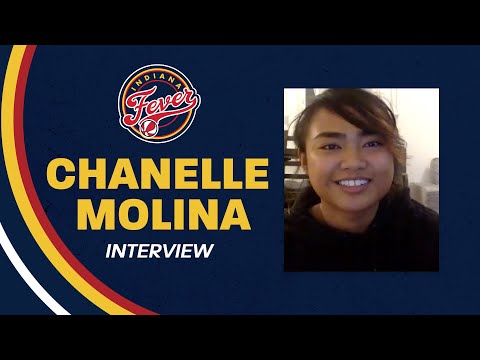 Chanelle Molina On WNBA Opportunity, Using Platform To Inspire Others | Indiana Fever