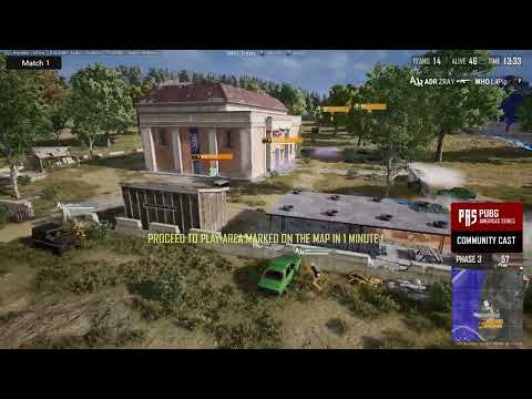 PUBG Americas Series Phase 1:  NA Open Qualifier | Ro64 - Group 3 - Day 1 Game 1