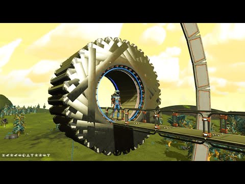 Building the circular airlock door in No Man's Sky