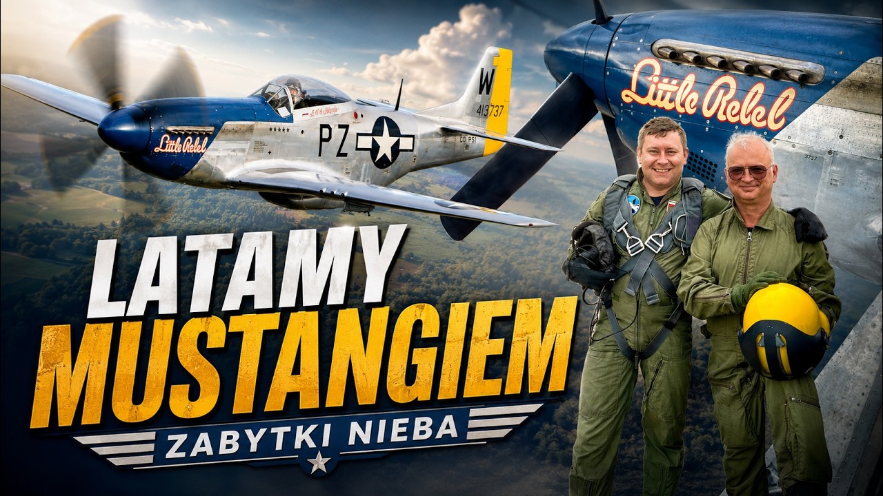 P-51D Mustang — Jacek Mainka o historii i technice legendarnego myśliwca